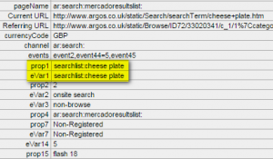 Search Lister Debugg